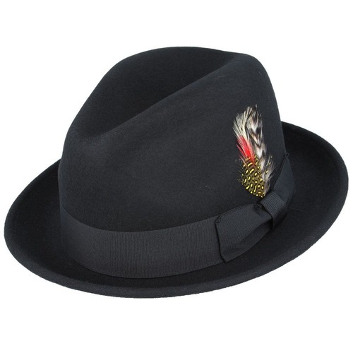 Men crown trilby hat 100 - c-crown,