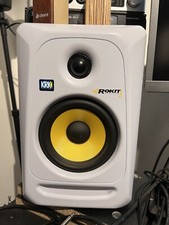 Pair Of - KRK ROKIT 10-3 G4 Studio Monitor - White