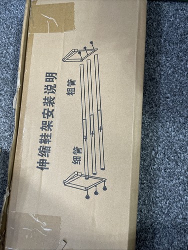 Telescopic black metal shoes - telescopic,