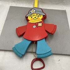 Vintage Fisher Price Jumping Jack Scarecrow 1978 Cot Toy