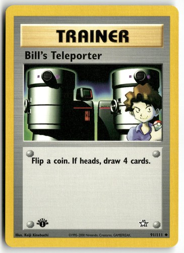 Bill teleporter 111 - bill's, 91/111