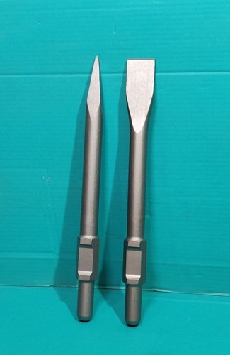 Chisel point 30mm hex to - point,