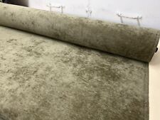 KHAKI VELVET FABRIC UPHOLSTERY