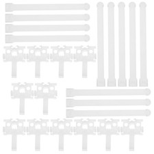  12 Sets Vertical Blinds Track Carriers Replacement Slats Accessories Parts