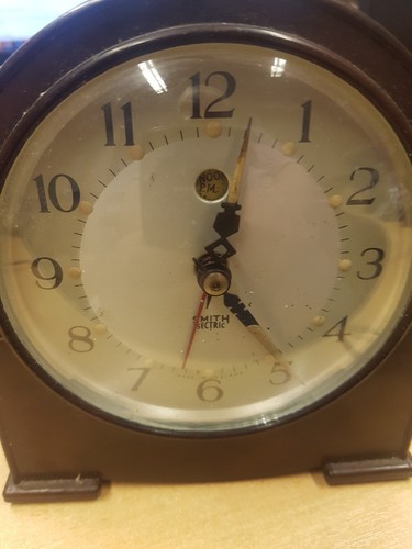 Smiths bakelite mantel - mantel, alarm