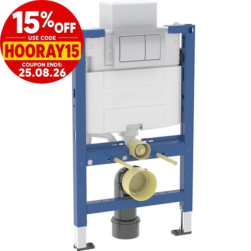 Geberit 820mm duofix - wall, hung