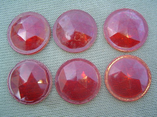 Vintage motorcycle rear red - 6,