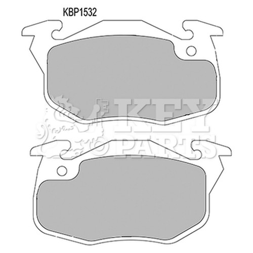 Brake pads set - set, for