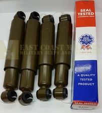 WILLYS MB & FORD GPW/CJ2/CJ3A/CJ3B JEEP 2 x FRONT & 2 REAR SHOCK ABSORBERS A6902
