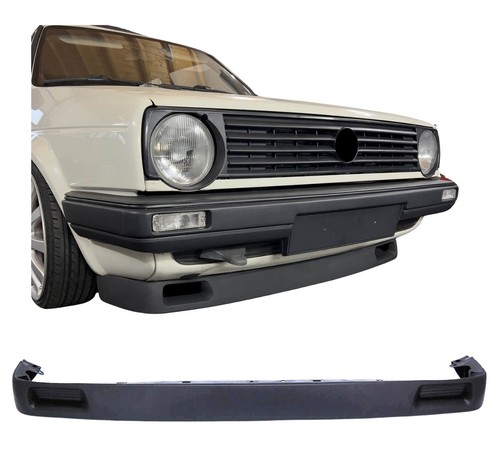Front bumper spoiler lip - front,