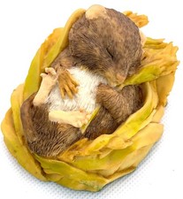 Aynsley MasterCraft Sleeping Mouse Harvest Wheat UK United Kingdom Collectible