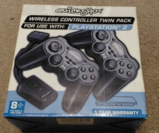 Quickshot Twin Pack Ps2 Controllers - Wireless PS2 Controllers  New Never Opened