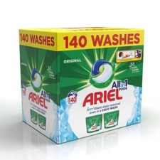 Ariel Washing Pods All In 1 Pods Clothes 70 Washes 140 washes Original Laundry