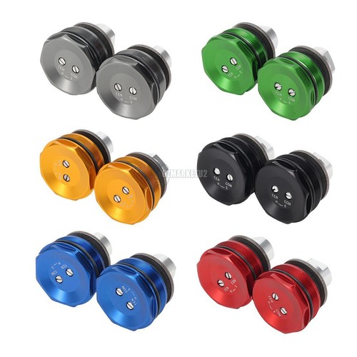 Front fork caps - caps, plugs
