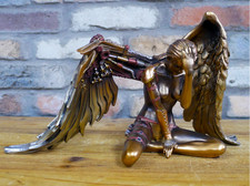 Steampunk Angel Figure Goth Ornament Mechanics Gears 37cm Resin CLEARANCE OFFER!