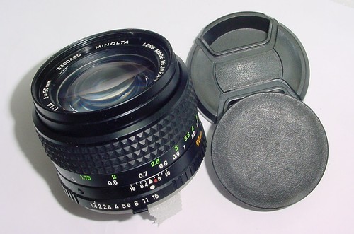 Minolta 50mm mc rokkor - f/1.4,