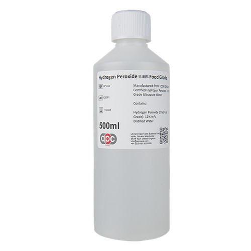 Hydrogen peroxide food - hydrogen, 11.95%
