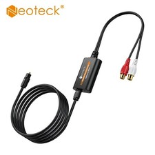 Neoteck Digital-to-analog converter (192 kHz) Optical to RCA Converter (0-115)