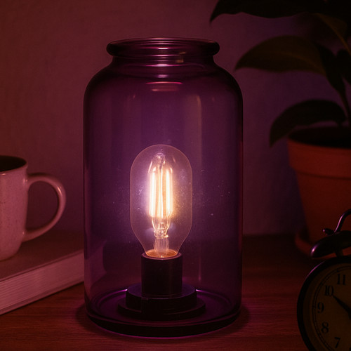 Classic jar lamp light - jar,