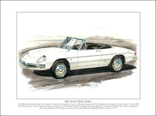 Alfa romeo duetto spider - romeo,