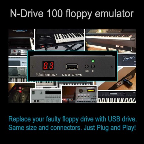 Usb floppy disk drive - disk, emulator