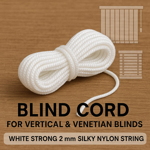 Venetian blind cord white - venetian,