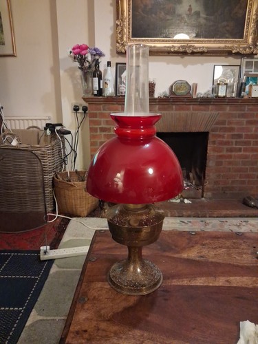 Vintage aladdin oil lamp - vintage,