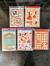 5 x Hunkydory Adorable Scorable Die Cut Toppers & Card Kits
