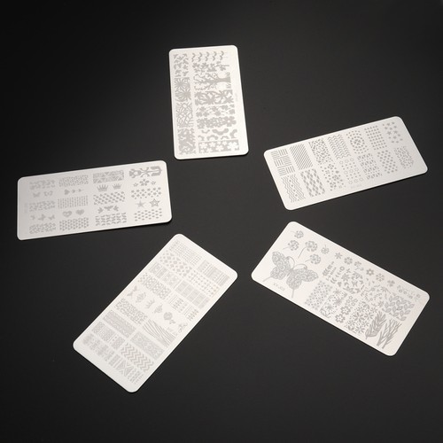 5pcs nail stamping plates - nail,