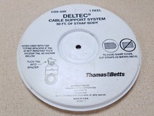 Thomas & Betts DELTEC CABLE SUPPORT SYSTEM 50 FT of Strap Body CSS-50R 80% Full