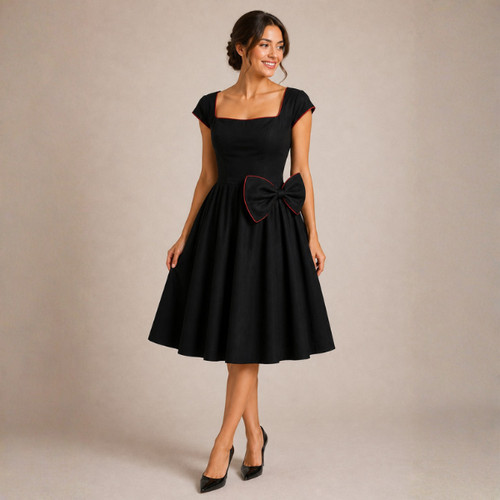 Vintage 1950s swing - 1950s, dress