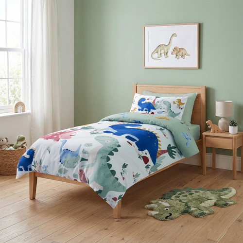 Kids dinosaur duvet cover - kids,