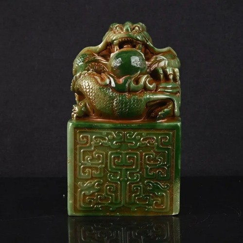 Ancient chinese dragon - chinese, statue