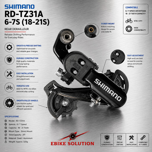 Shimano tourney tz31 - tourney, rd-tz31
