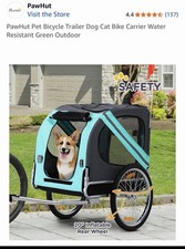 Paw Hut Dog Bike Trailer for