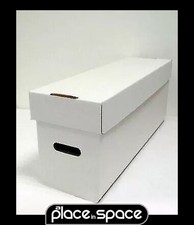 10 X LONG COMIC STORAGE BOXES