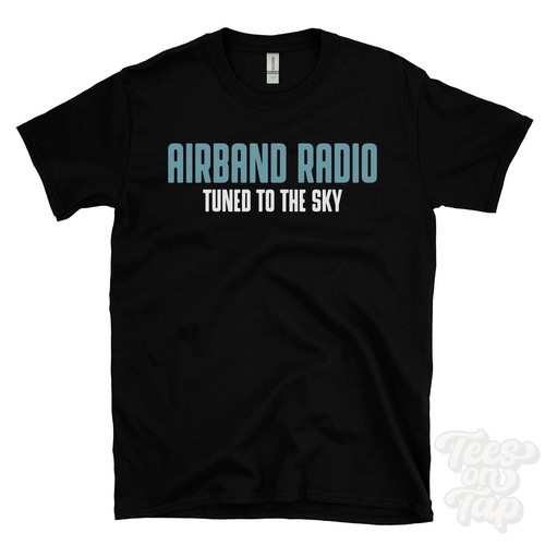 Airband radio tuned - tuned, to
