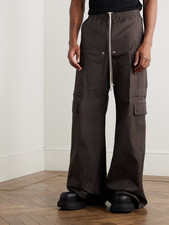 Rick Owens Dark Dust Men's Cargo Belas Super Wide Leg Pants Size 40