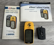 Garmin eTrex GPS Yellow And