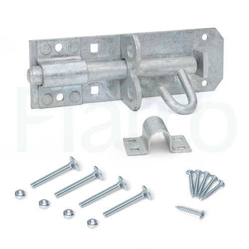 Hot dip galvanised sliding - 6",