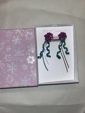 Betsey Johnson Earrings Pink