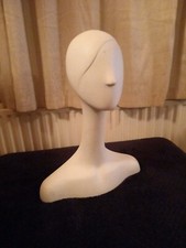 Vintage Swan Neck Mannequin Head Shop Display Bust Hat Jewellery Retro Prop