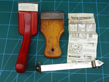 Joblot Vintage Skarsten Scrapers  - 80, 62A & Crack Scraper with Instructions