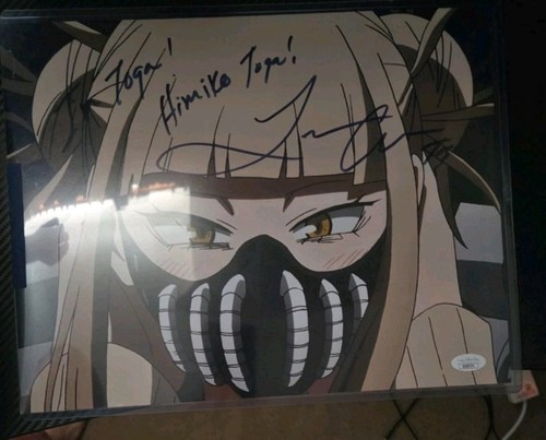 Leah clarke himiko toga - toga, signed