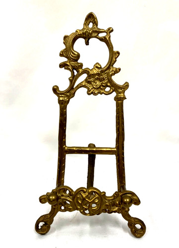 Vtg ornate victorian - 11", brass