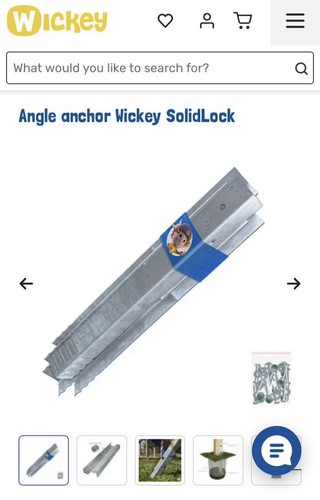 Wickey angled anchor - wickey, solidlock