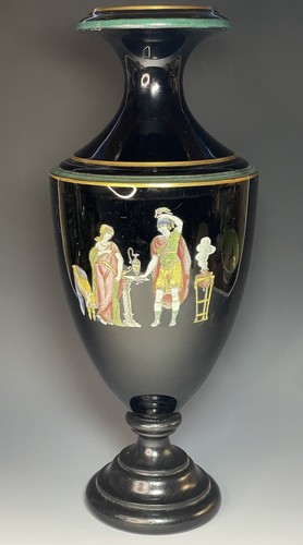 Fine large black antique - black,