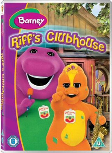 Barney riff clubhouse dvd - barney:,