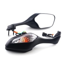 Foldable Rearview Mirrors With Turn Signal LED For Honda VFR1200 2010-2012 Clear