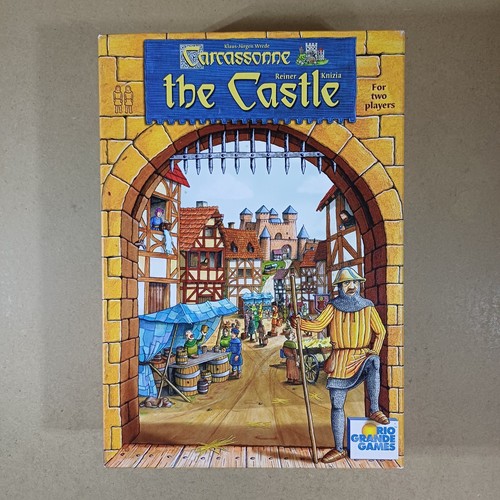 Carcassonne the castle board - the,